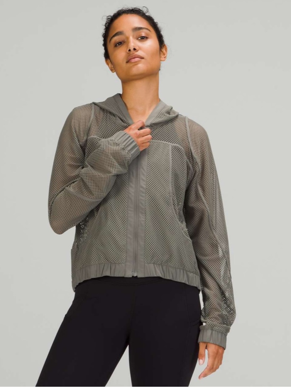 Lululemon Relaxed Fit Mesh Jacket